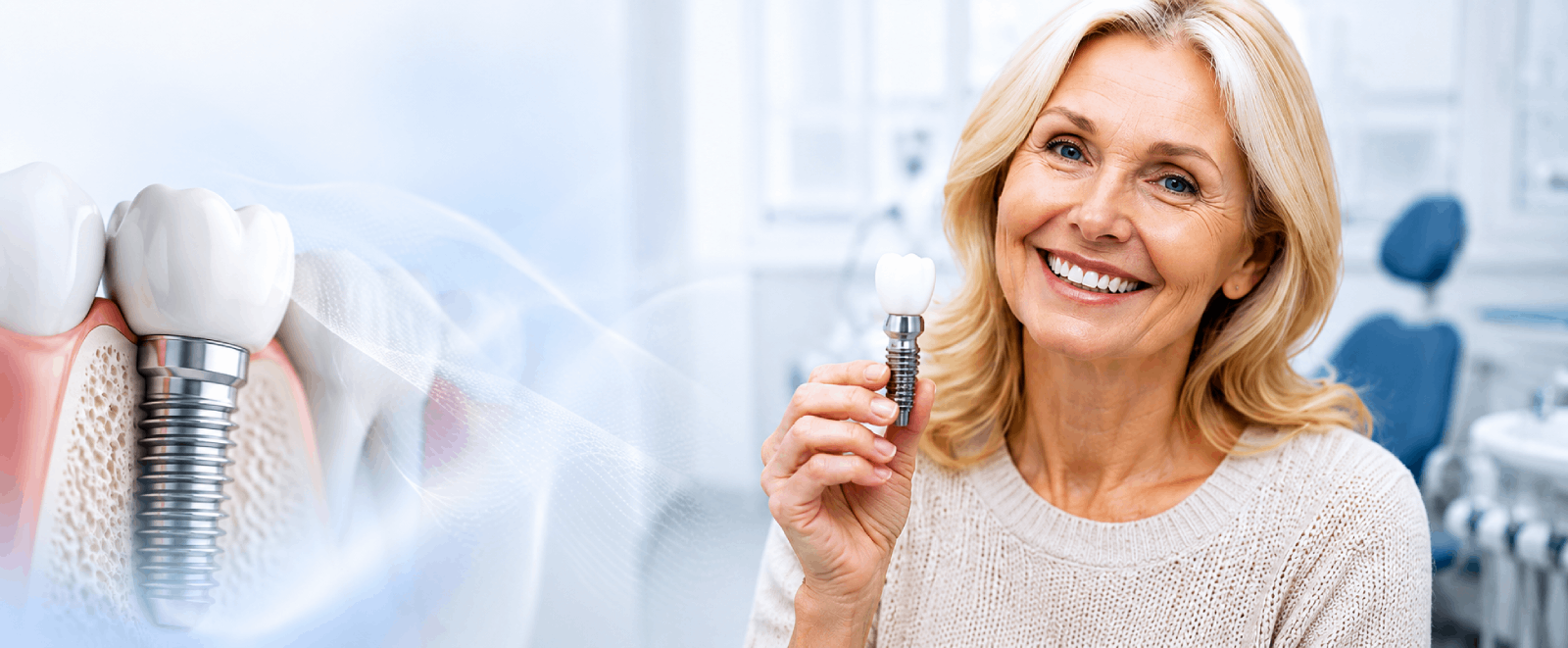 Dental implant treatment at Connect Family Dental